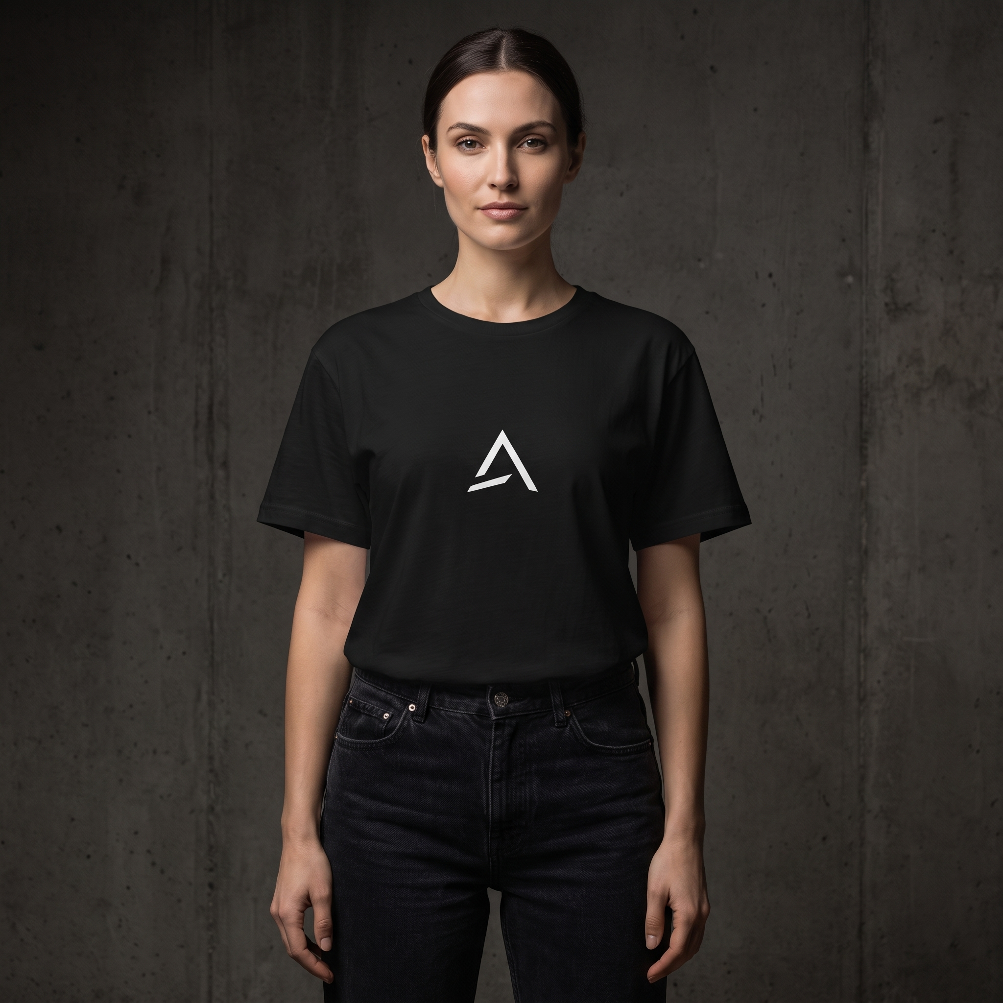 Female model wearing the Self Made Club Women's Relaxed T-Shirt