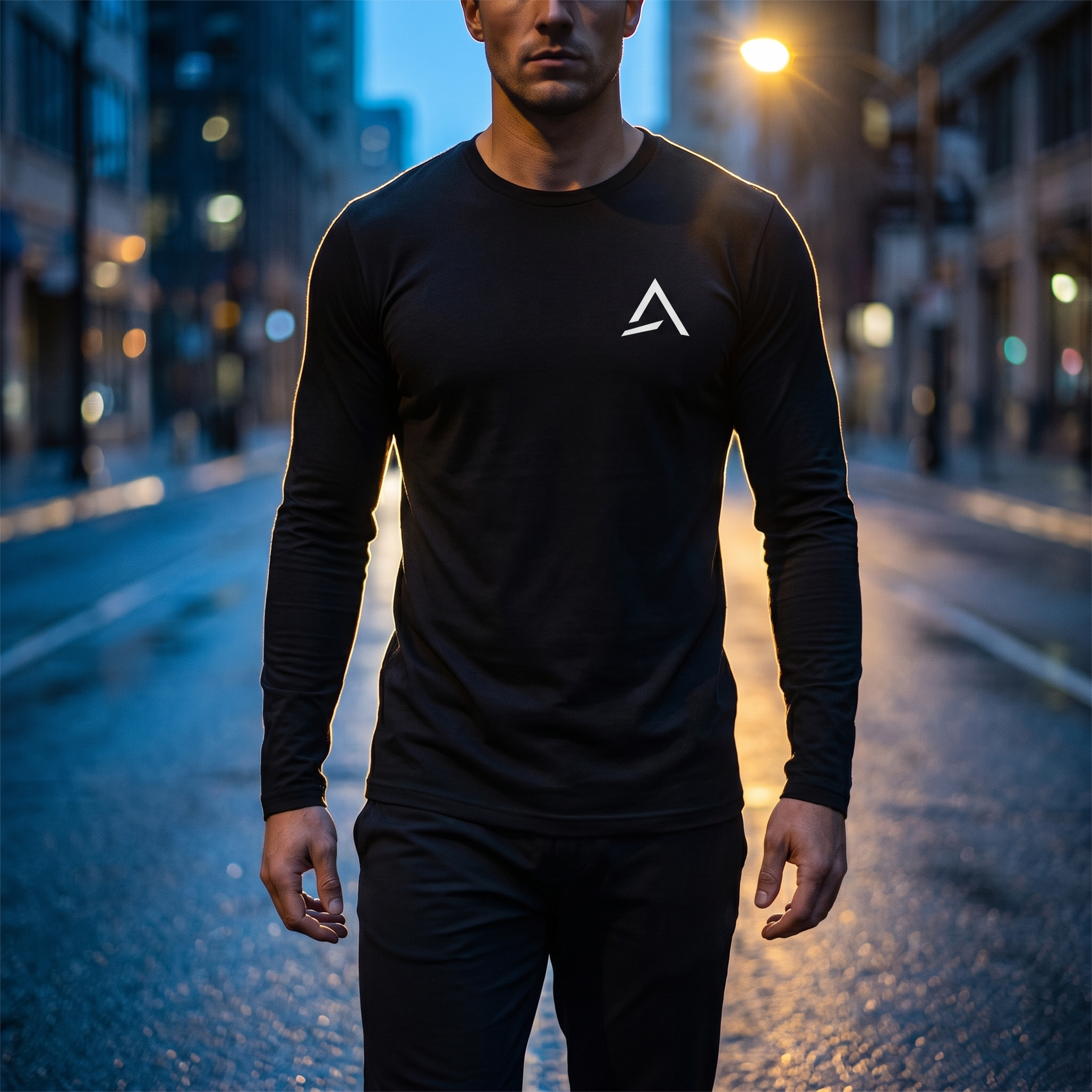 Self Made Club Long Sleeve Fitted Crew product image