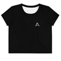 Self Made Club All-Over Print Crop Tee in white — front view