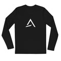 Self Made Club Long Sleeve Fitted Crew in black — front view