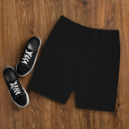 Self Made Club Sweat Shorts in black — back view