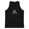 Self Made Club Men's Premium Tank Top in black — front view