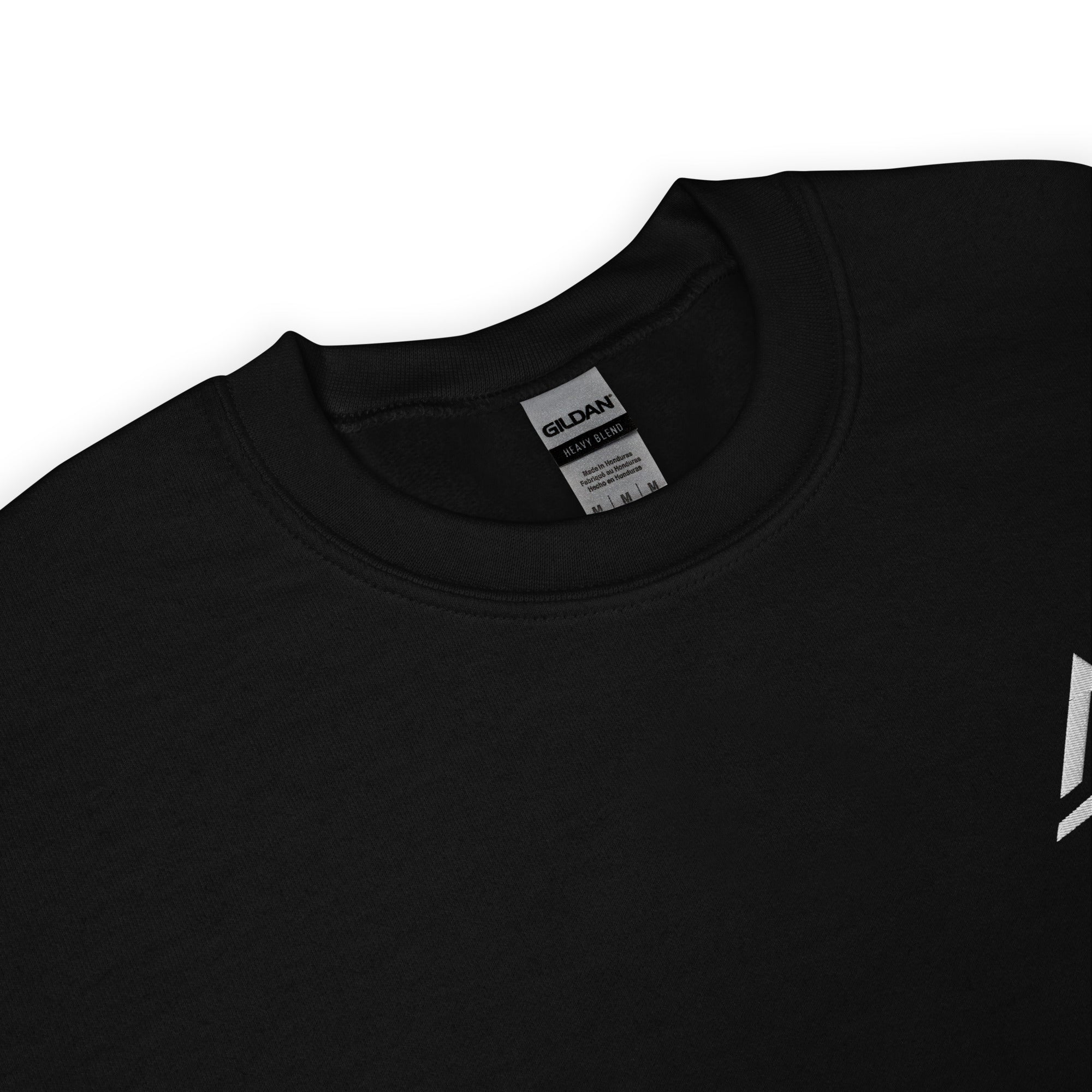 Self Made Club Standard Issue Crewneck in black — detail view