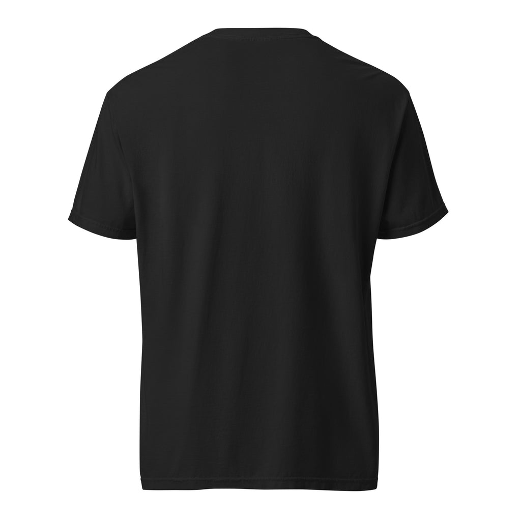 Self Made Club Garment-Dyed Heavyweight Tee in black — back view