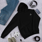 Self Made Club Standard Issue Hoodie in black — front view