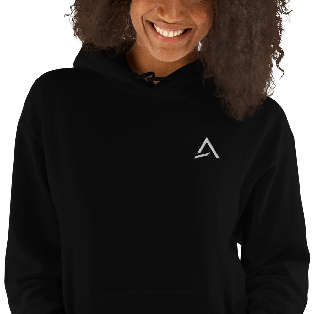 Self Made Club Standard Issue Hoodie in black — detail view