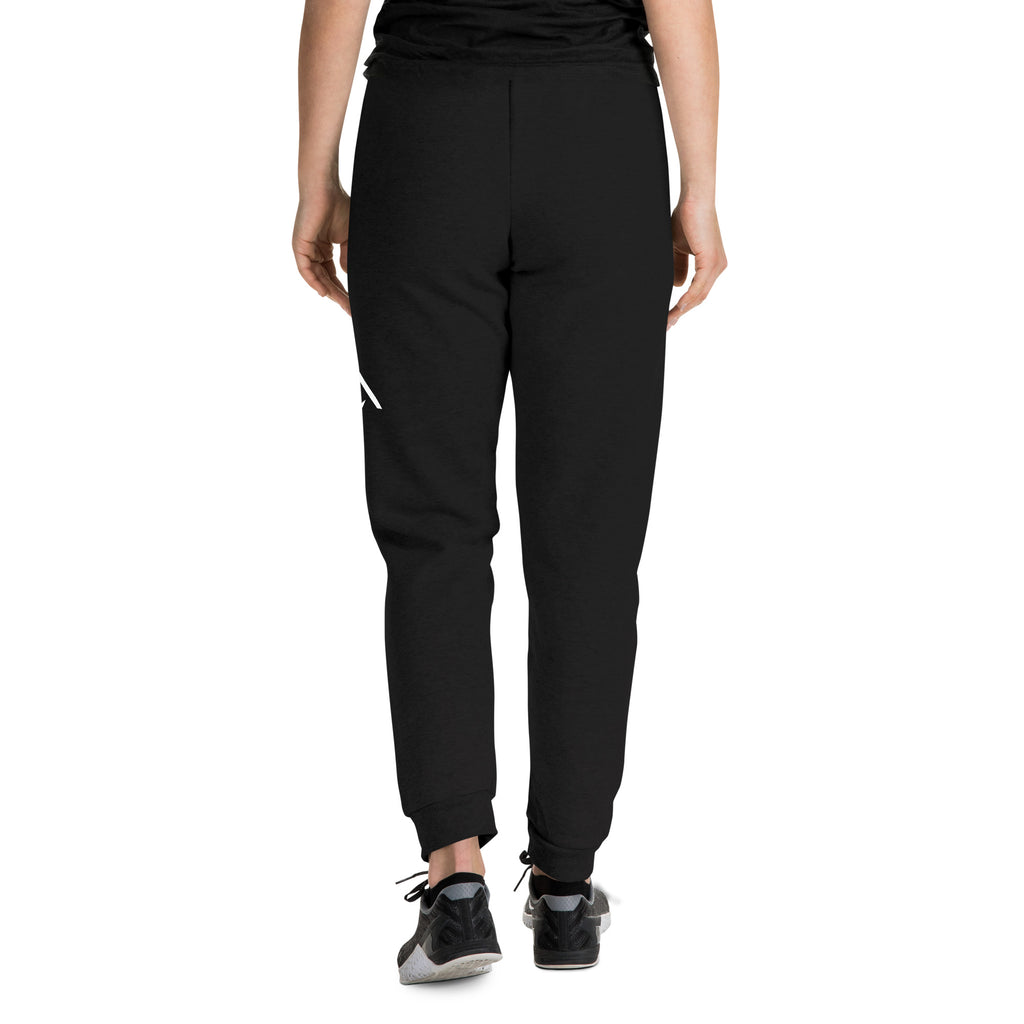 Self Made Club Joggers in black — back view