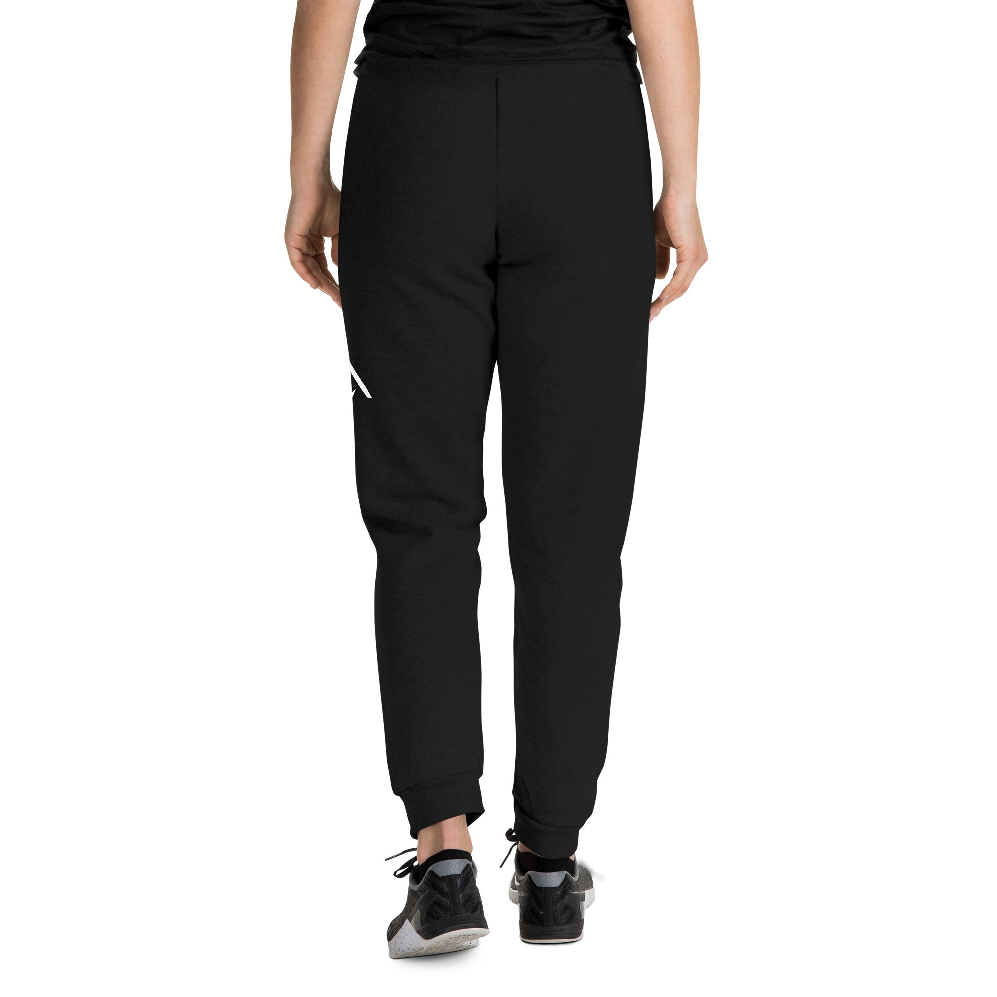 Self Made Club Joggers in black — back view