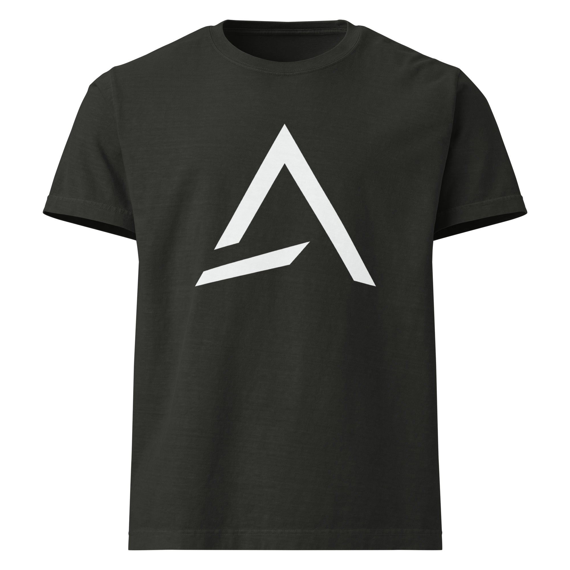 Self Made Club Oversized Heavyweight Tee in faded black — front view
