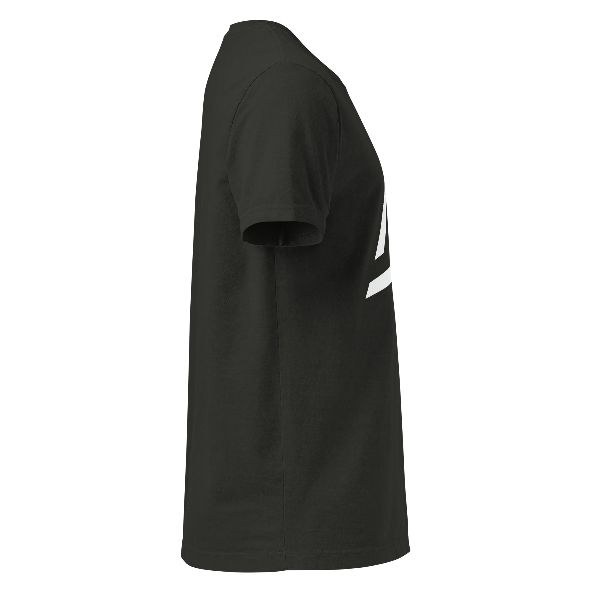 Self Made Club Oversized Heavyweight Tee in faded black — right side view