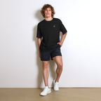 Self Made Club Performance Tee in black — front view