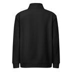 Self Made Club Quarter-Zip Pullover in black — back view