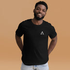 Self Made Club Standard Issue Tee in black — alternate front view