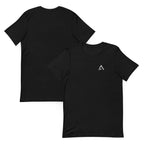 Self Made Club Standard Issue Tee in black — front and back views