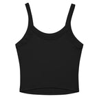 Self Made Club Standard Issue Tank — Women's in black — back view